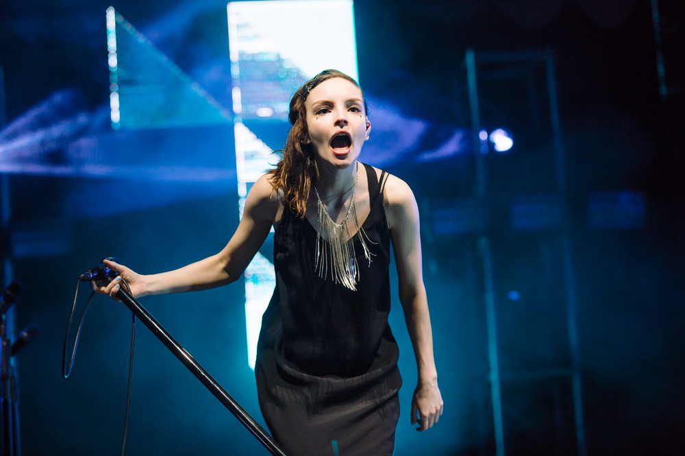 Chvrches - Brisbane Laneway Festival 2016