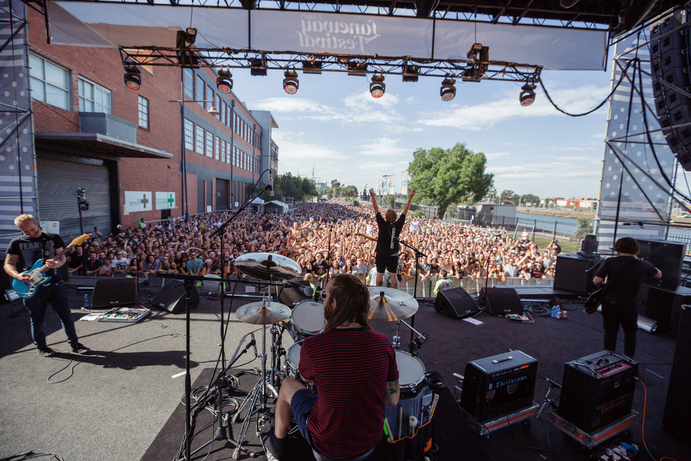 Smith Street Band - Melbourne Laneway Festival 2016