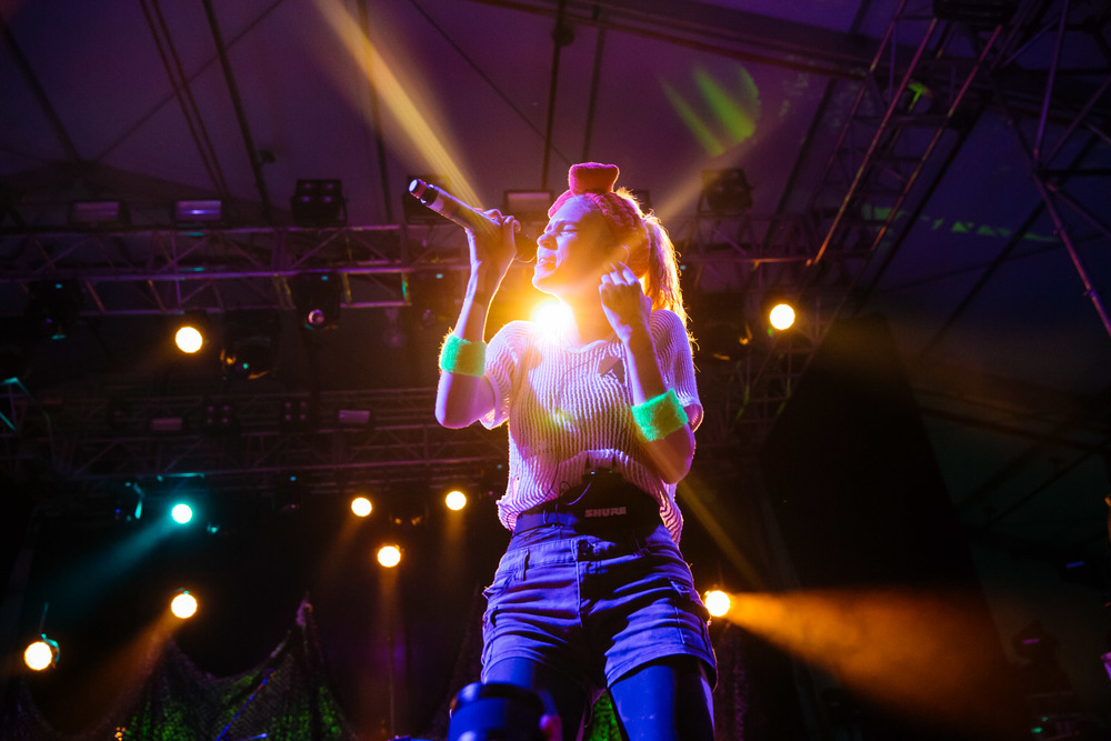 Grimes - Brisbane Laneway Festival