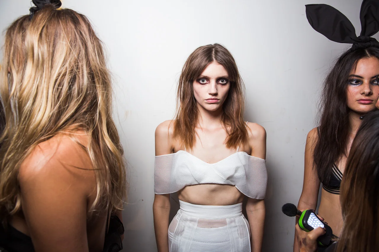 Alice McCall MBFWA 2015 Backstage