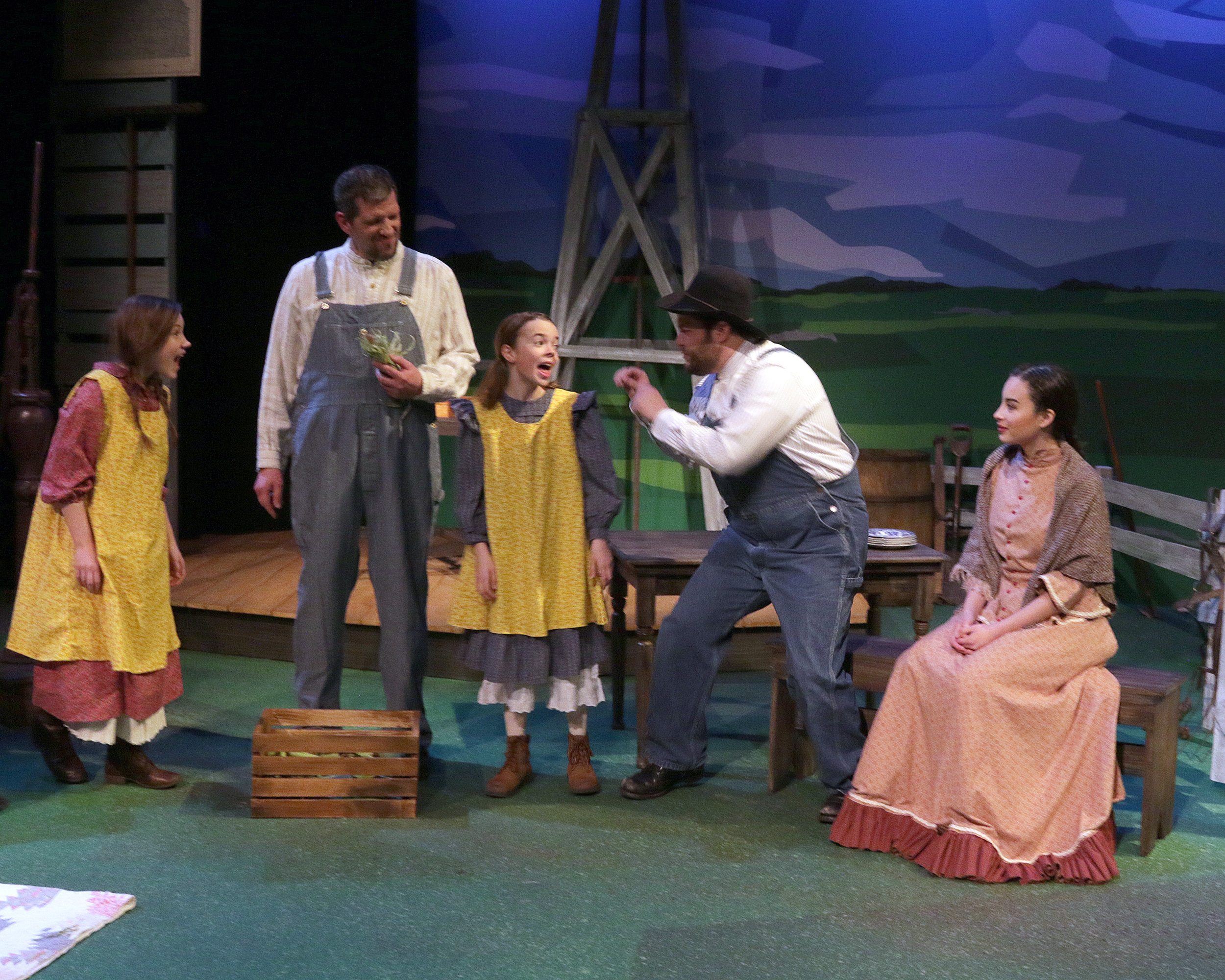 Sarah, Plain and Tall by Joseph Robinette Kate Goldman Children's Theater at the Des Moines Playhouse (Allison McGuire, Director; Kevin Shelby, Scenic Designer; Susanna Douthit, Costume Designer; Virgil Kleinhesselink, Lighting Designer)