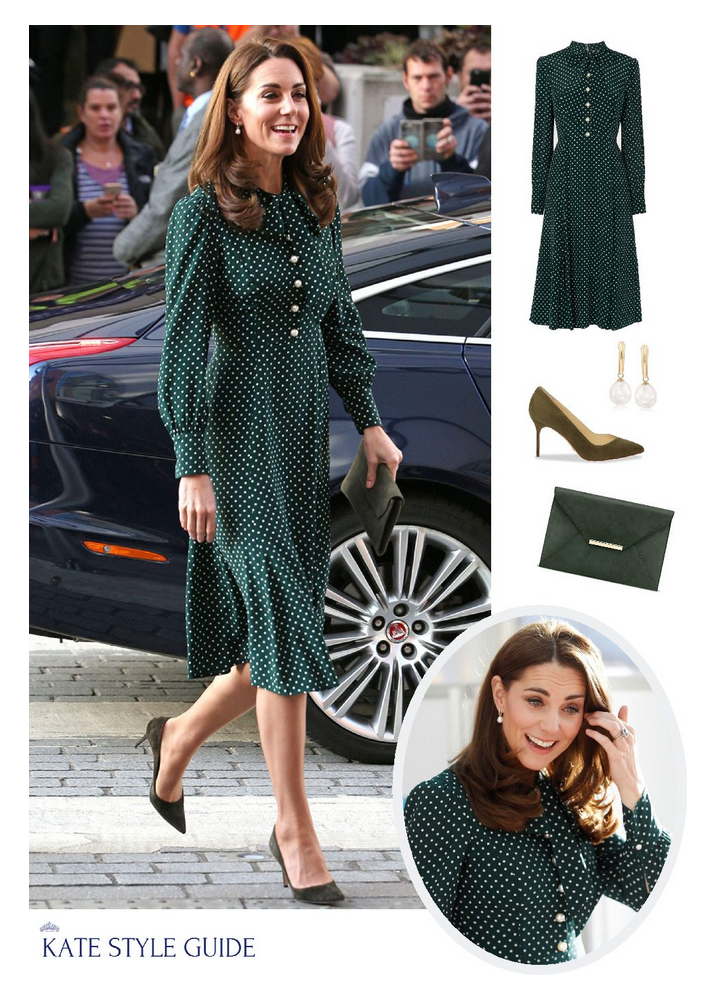 This was the Kate Style Guide Inspirational post that led me to find the affordable version of the dress through Lauren’s blog- katestyleguide.com
