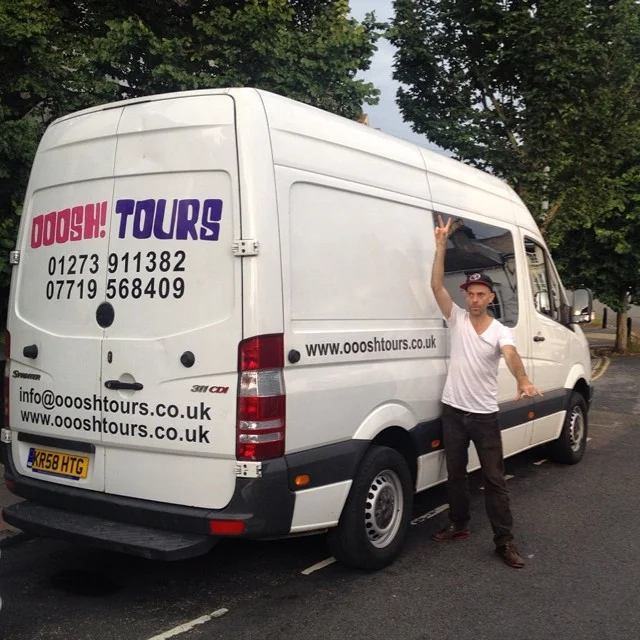 We are here Britons: Instruments and vehicle collected, Brighton Friday night summer action, #TruckFestival tomorrow! http://ift.tt/1njUAh8