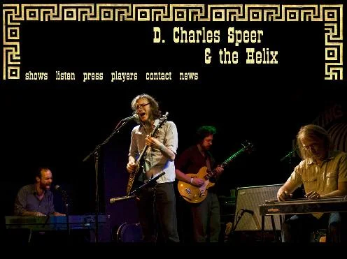 Check out the new and improved D. Charles Speer & the Helix site: www.dcharlesspeer.com
