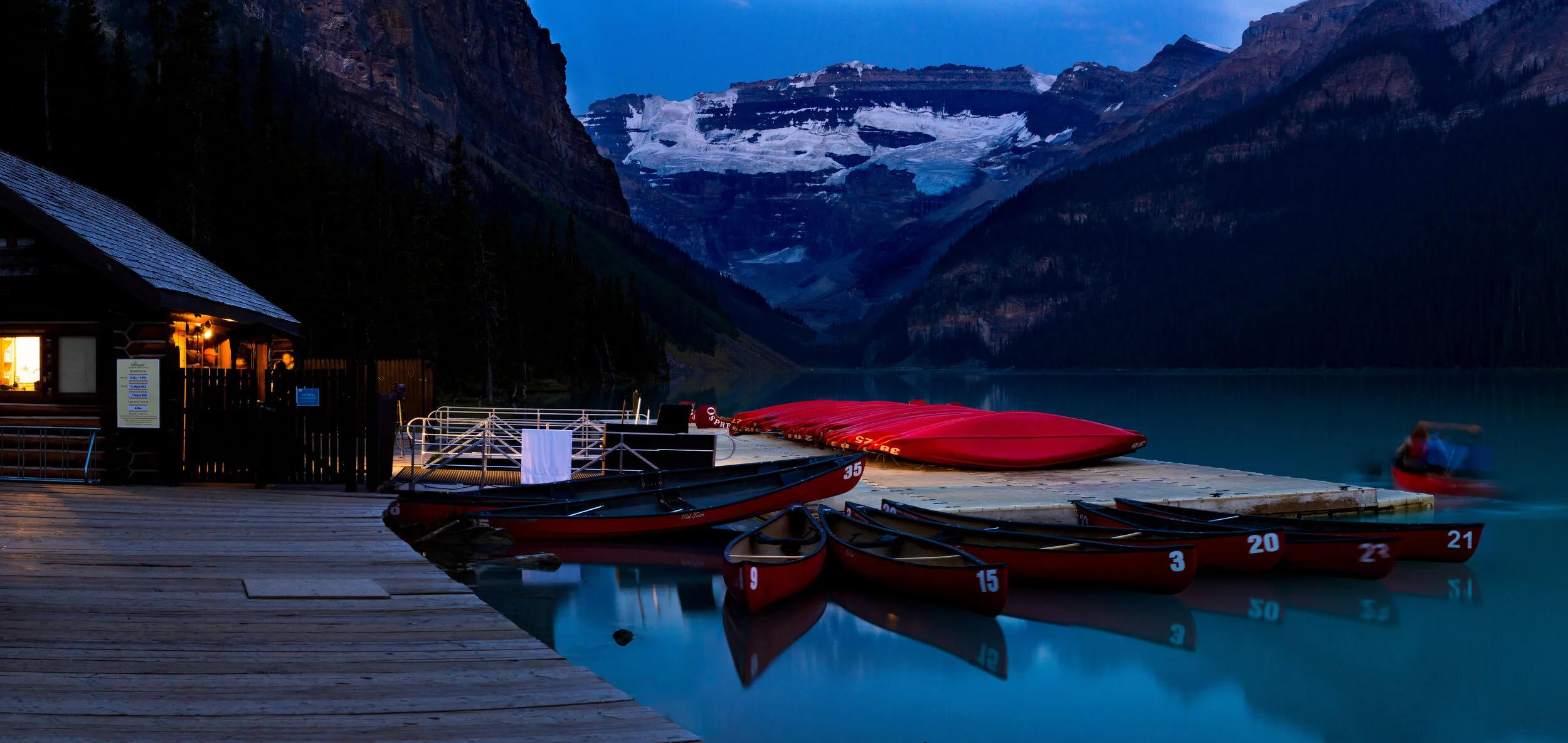 Boat House, Alberta, Canada
