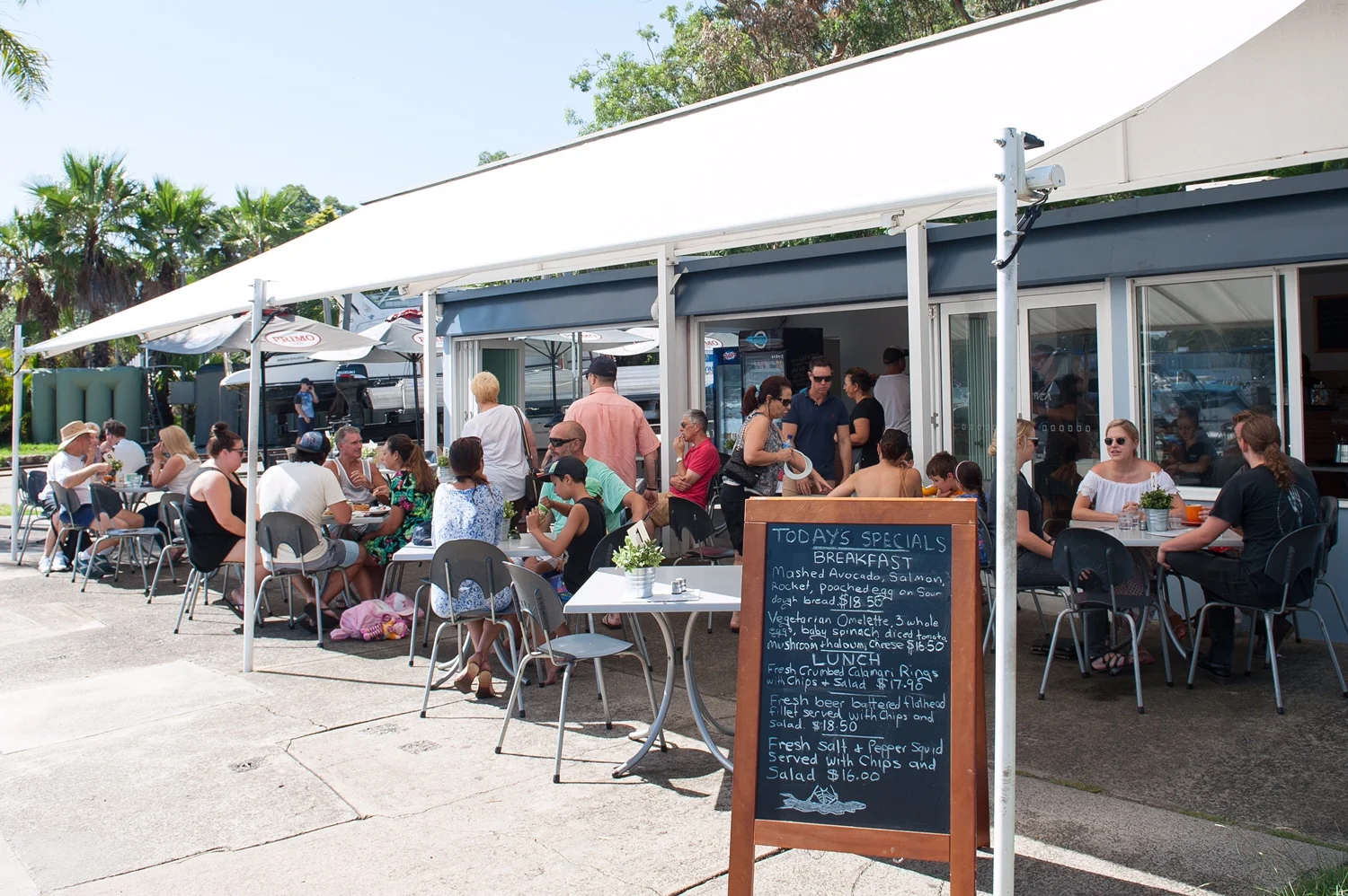 Cafe & Restaurants Como Marina — Como Marina