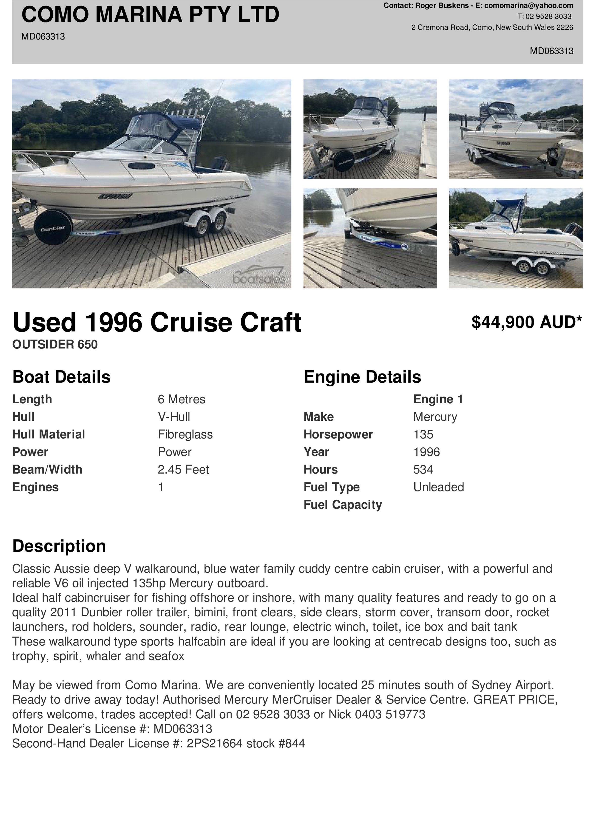 1996_Cruise Craft_OUTSIDER 650.jpg