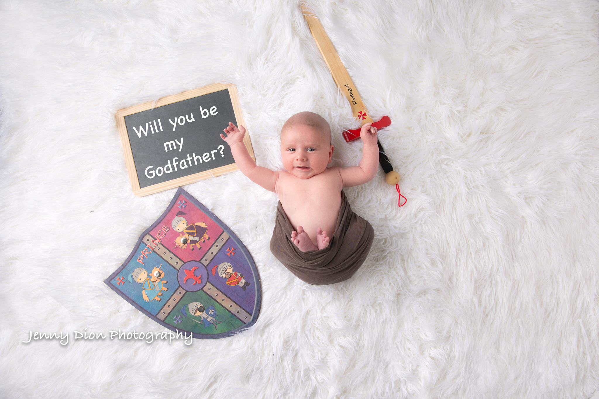 And one for his Godfather to-be :).
