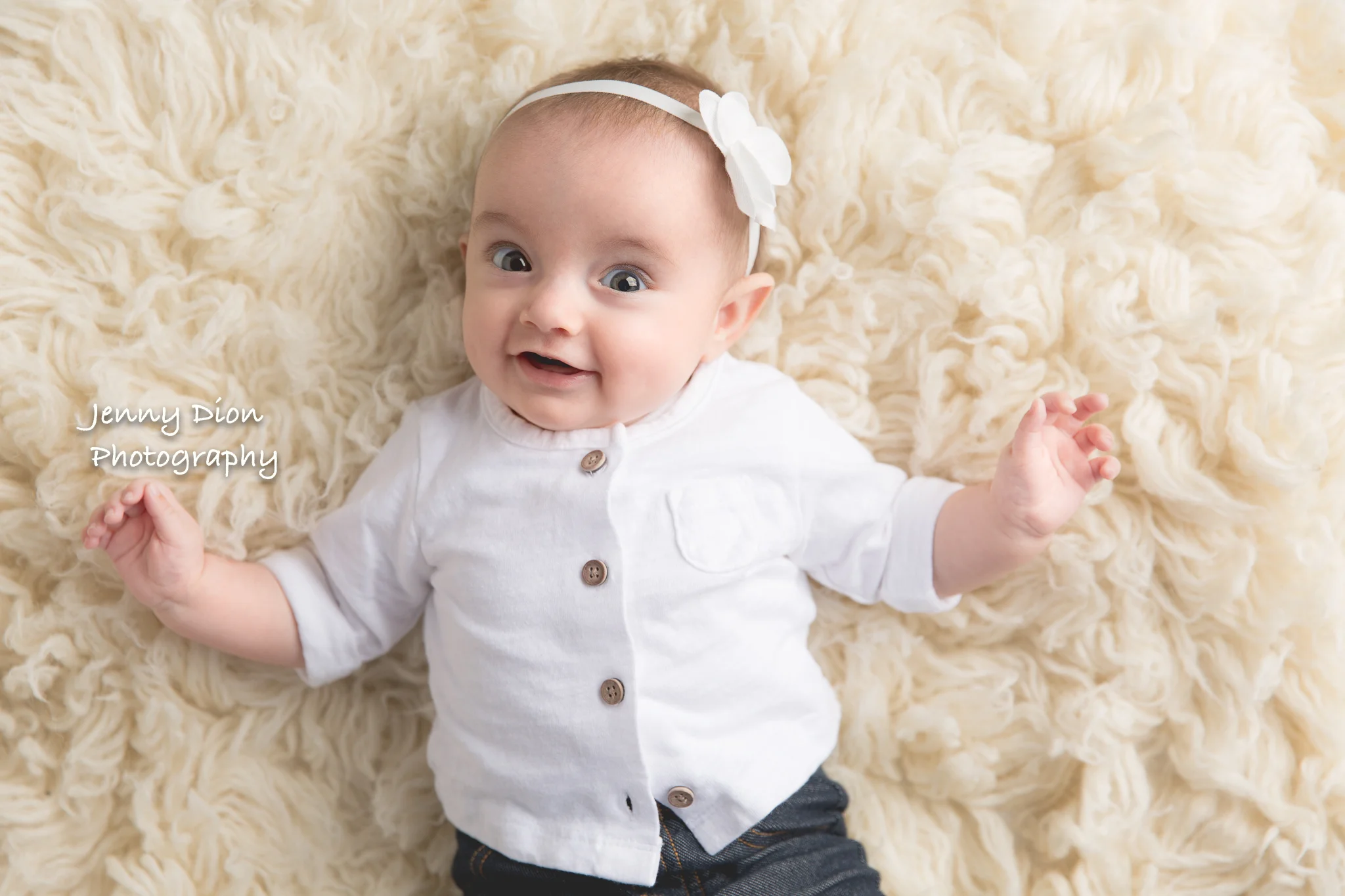Happiest baby I've ever seen!