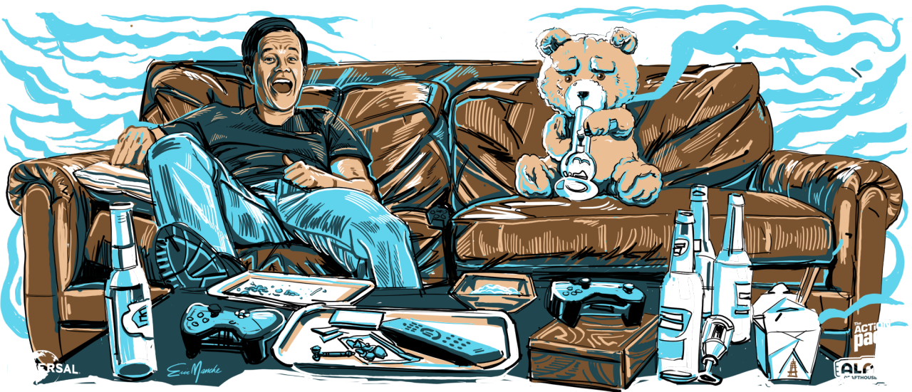 Alamo Drafthouse - Ted 2 Pint Glass