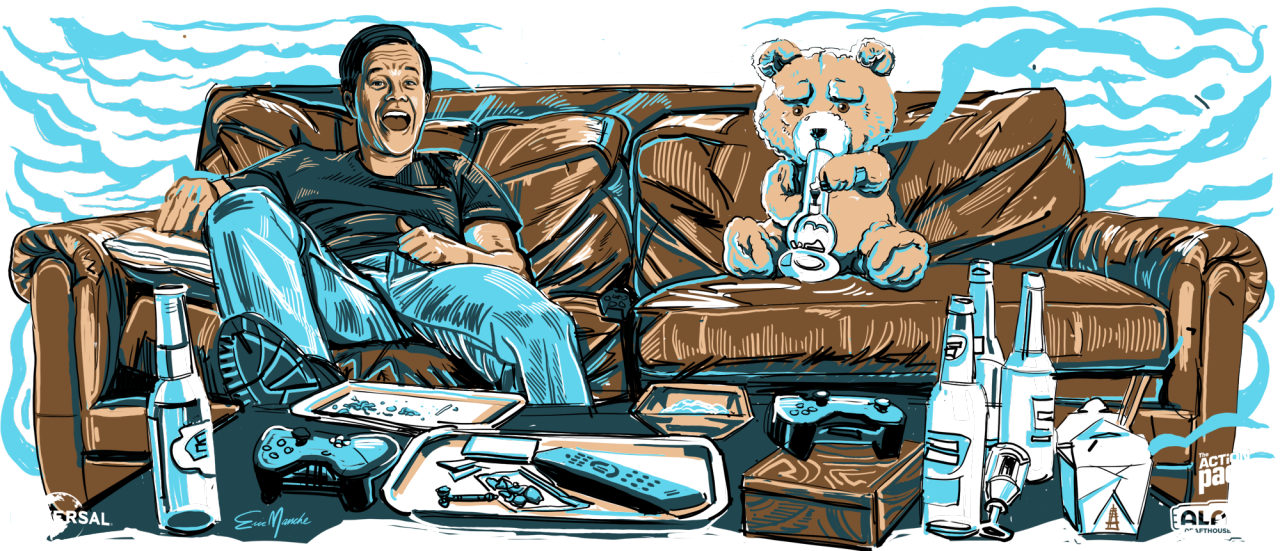 Alamo Drafthouse - Ted 2 Pint Glass