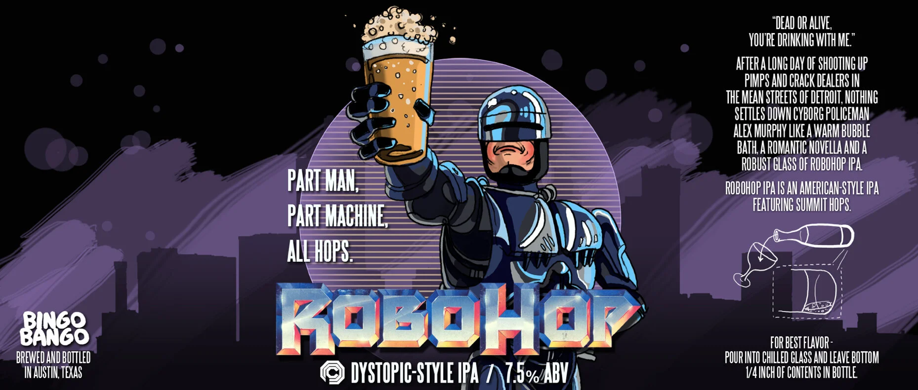 RoboHop - Beer Label