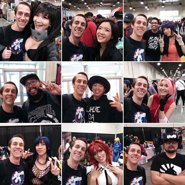 Throw Back Thursday post. This one is going back to January from Anime Impulse aka Food Con and all the selfies I took with wonderful people there. Not sure if I can tag everyone, so I will comment additional names accordingly after the post (or late