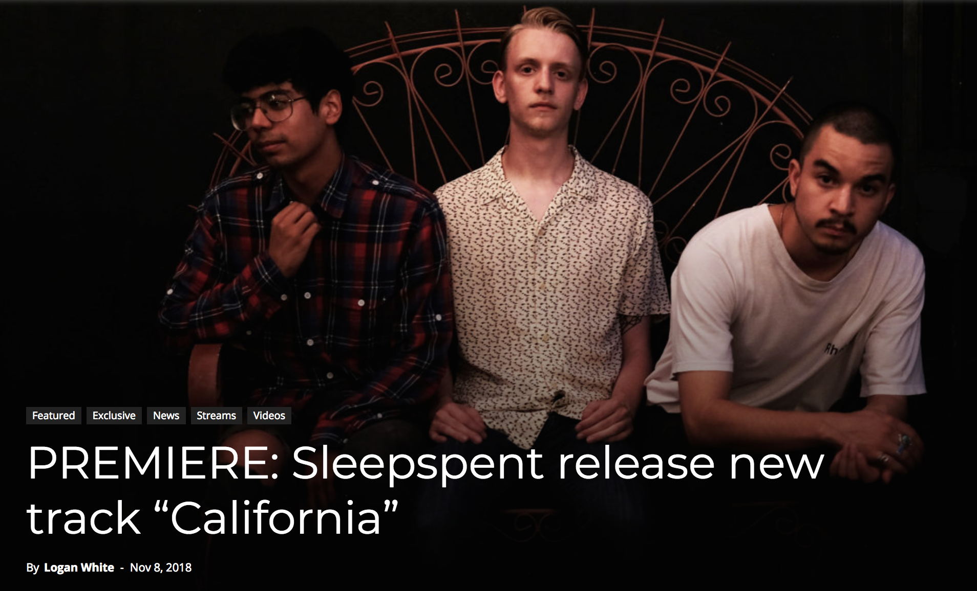 “It’s got technical aspects, but also dreamy instrumentation and vocals that are reminiscent of Turnover in it’s own unique way. It’s quiet, loud, and catchy all blended together to make a pleasure listen.”