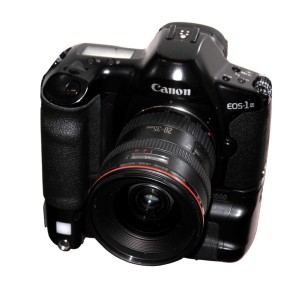 The Canon EOS-1N, released in 1994. Photo Credit: Rama, Creative Commons License.