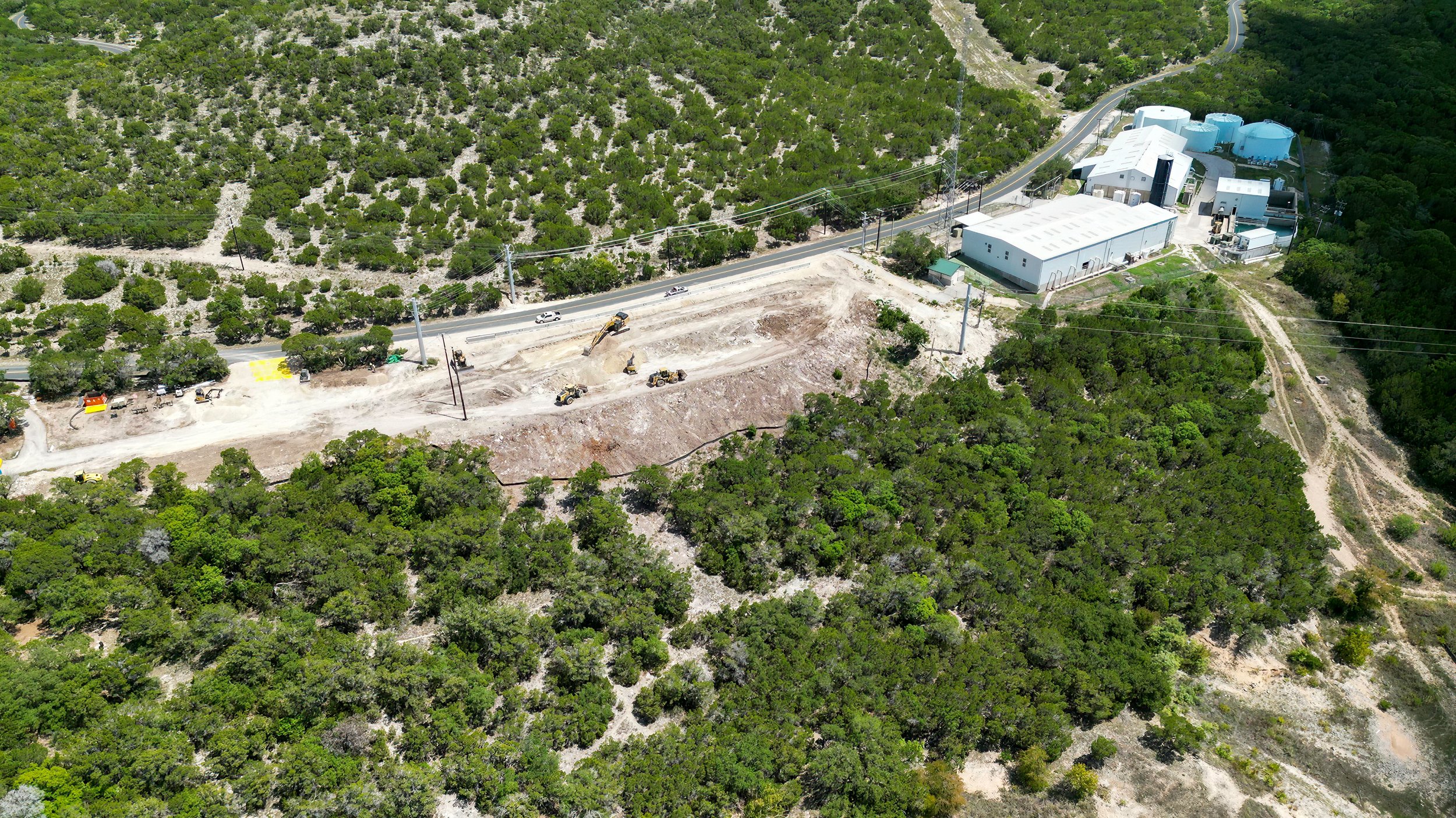 Cedar Park Water Treatment Plant on Lake Travis