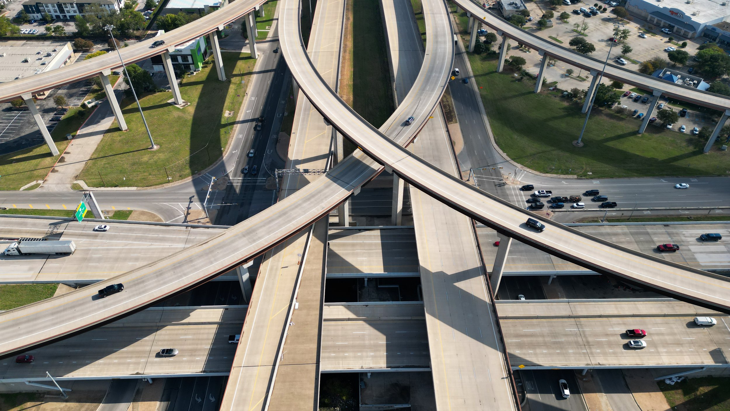 Toll 183A and SH 45 Interchange