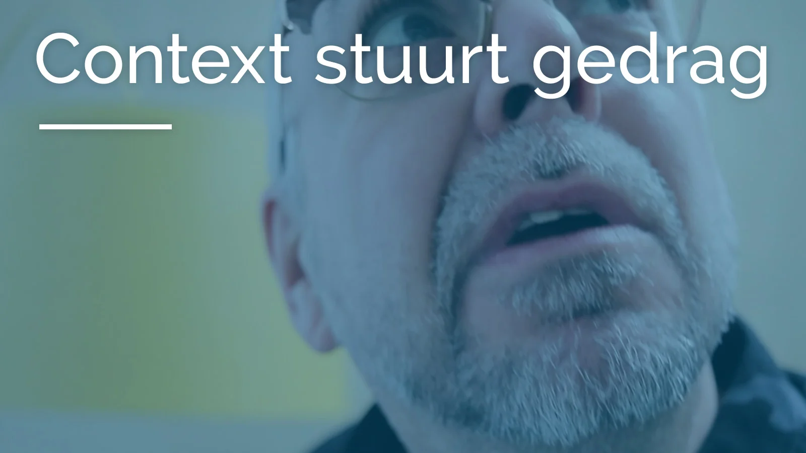 Context stuurt gedrag