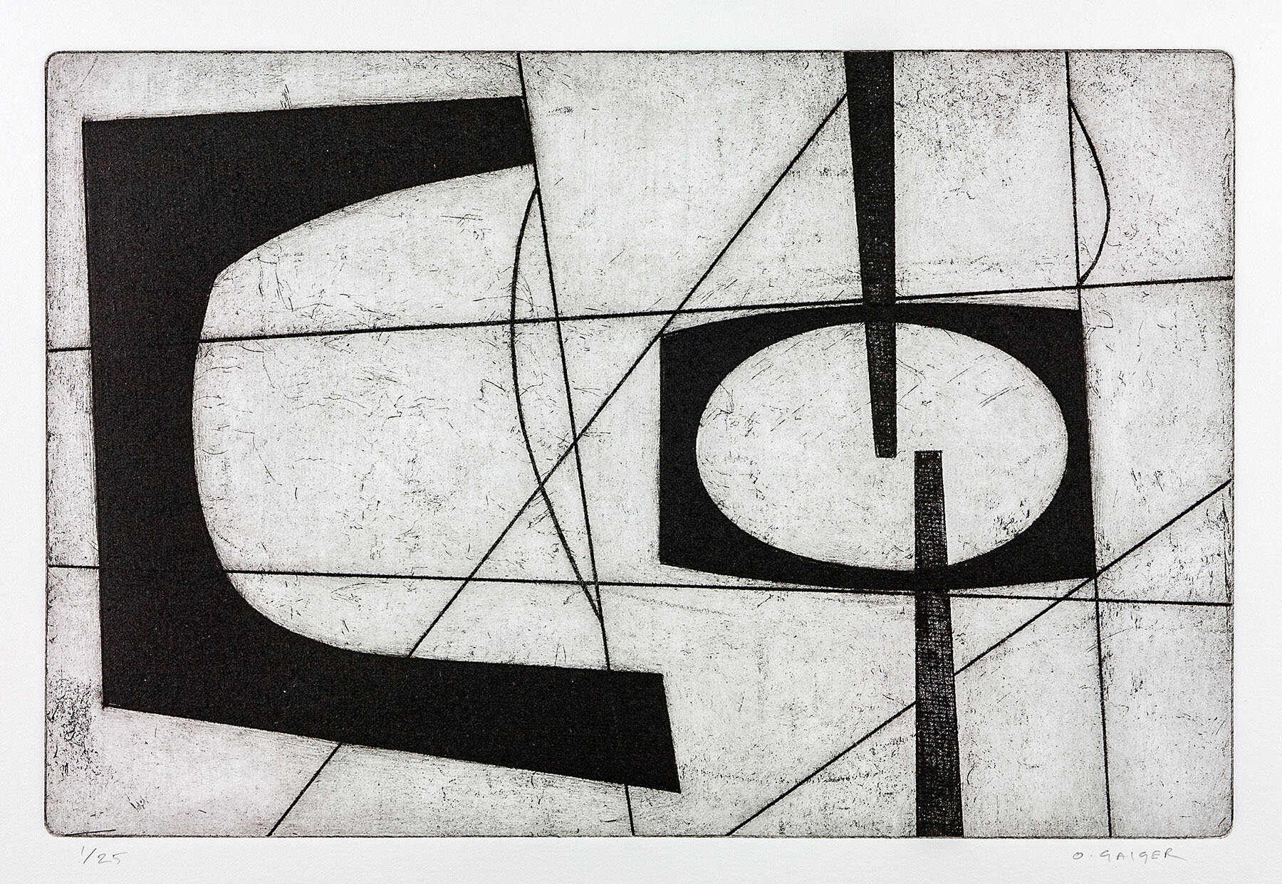'Point in Time' etching with aquatint 200mm x 300mm (SOLD OUT)