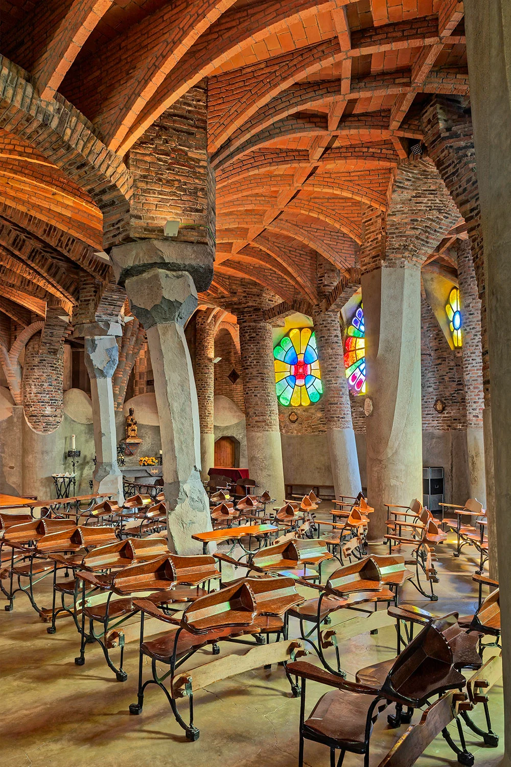 Gaudí Crypt | Antoni Gaudí | Sta. Coloma de Cervelló, Barcelona