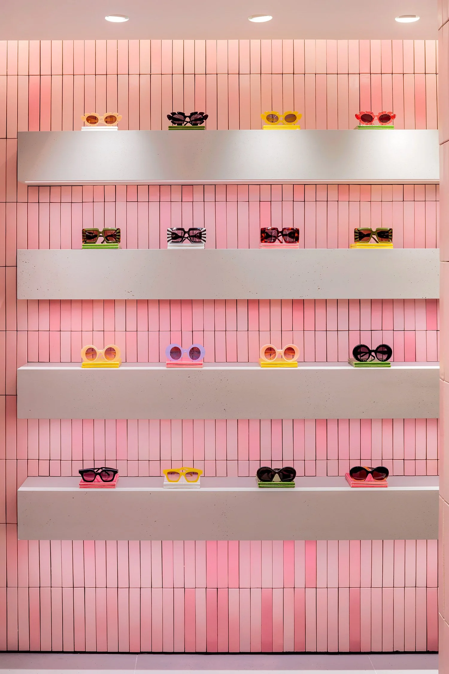 Loewe Rue Saint Honore store, Paris luxury retail fashion interior architectural photography.