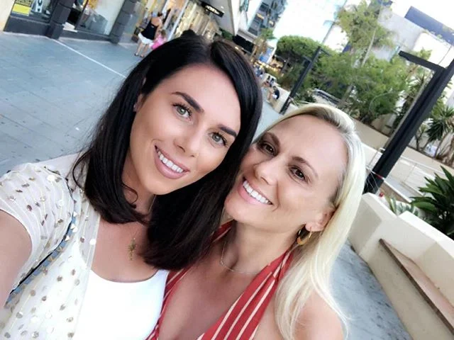 Mother &amp; daughter...holiday time with my girl ☀️🌸💕 @courtneyf_95