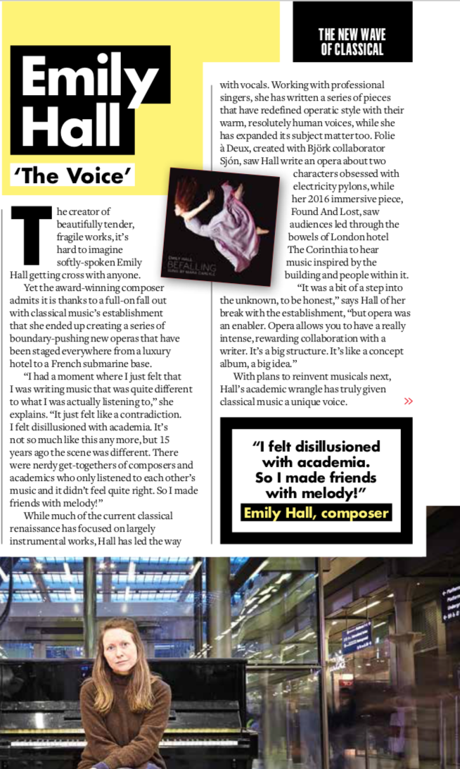 Q magazine: Paul Stokes: The new wave of Neu Classical (March 2019)