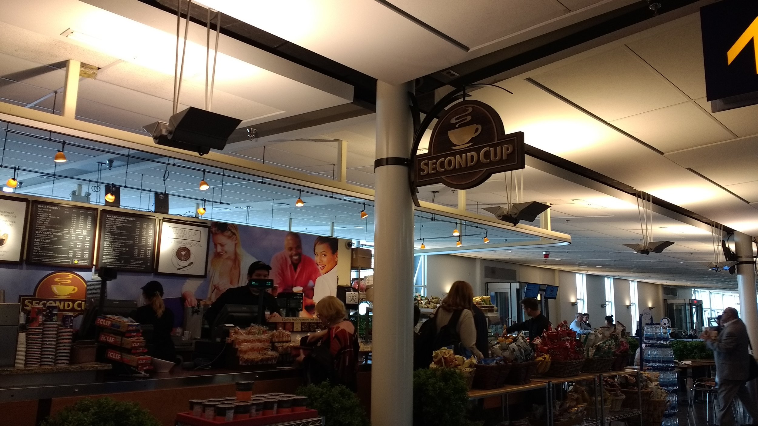 At Montreal Airport
