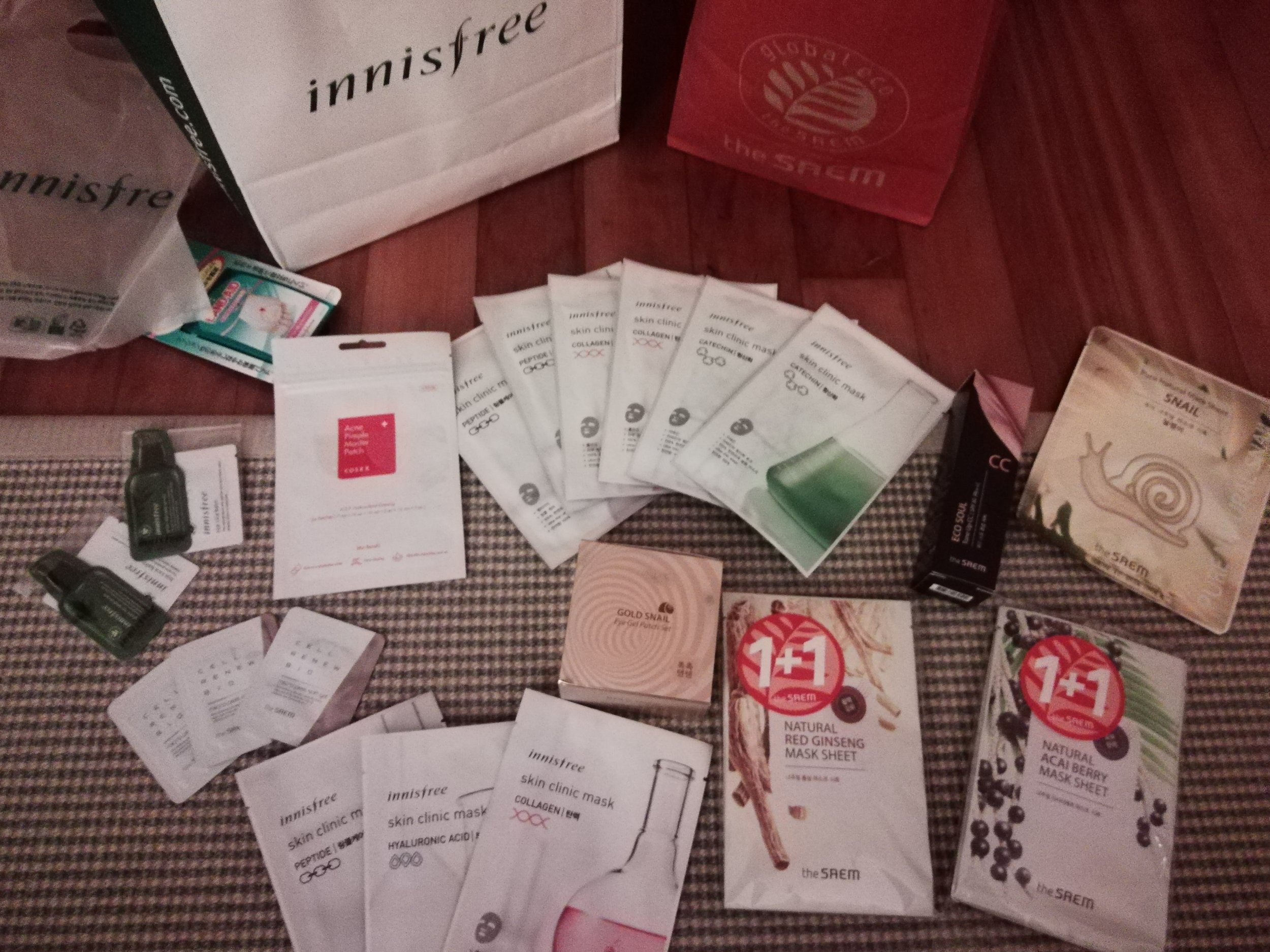 Skincare haul