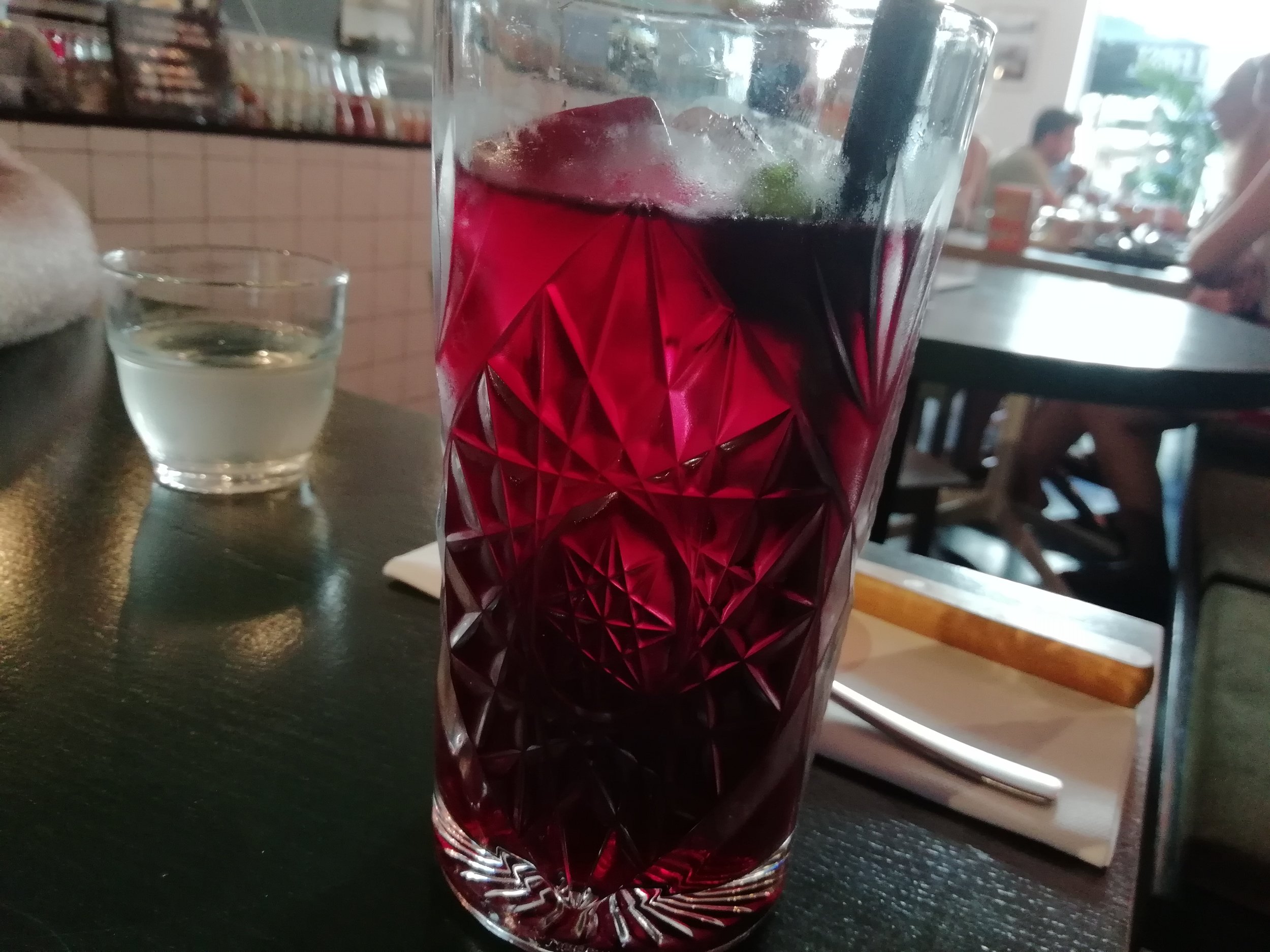 Iced Tea with breakfast