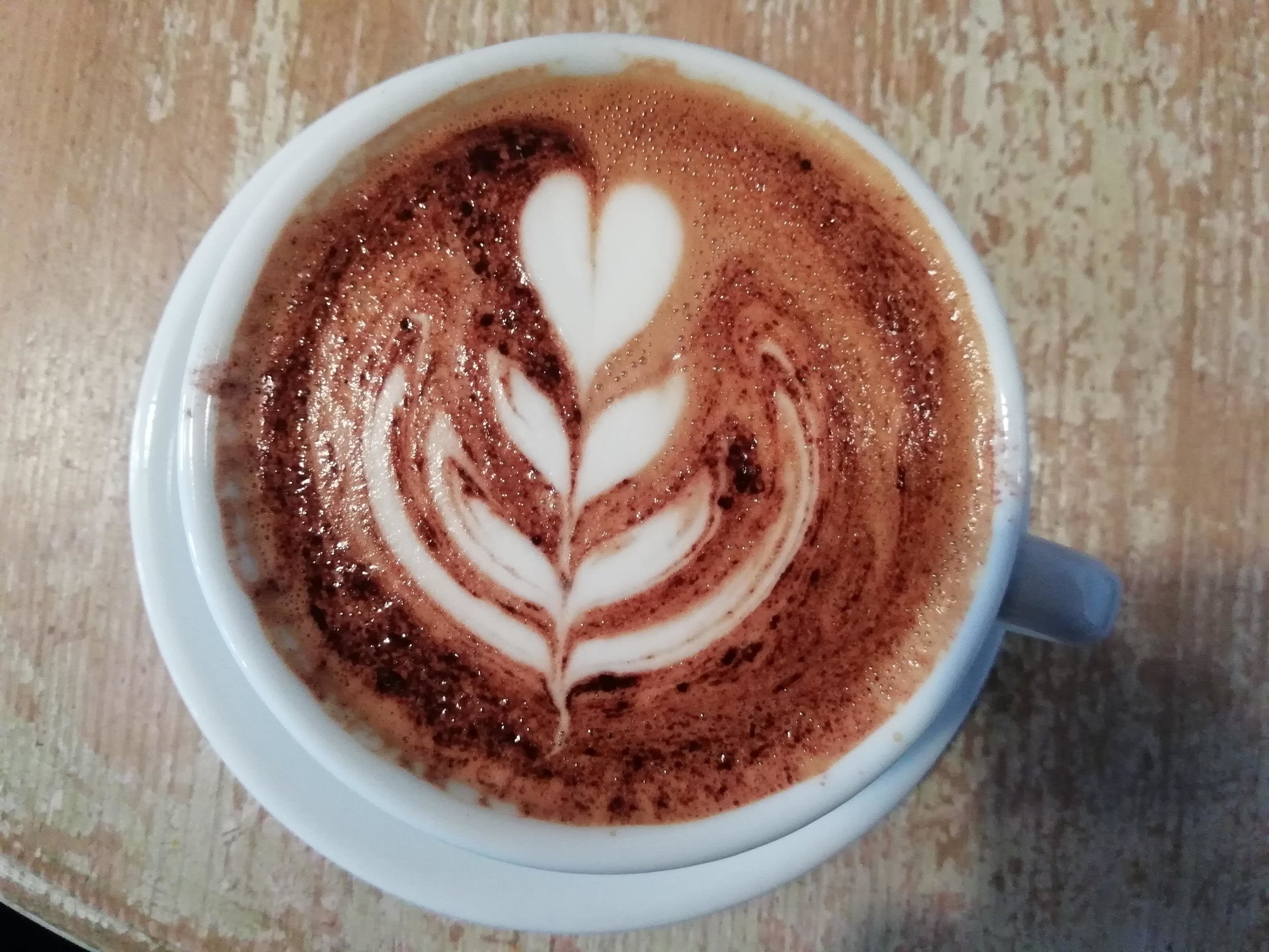 Brewlab's hot chocolate