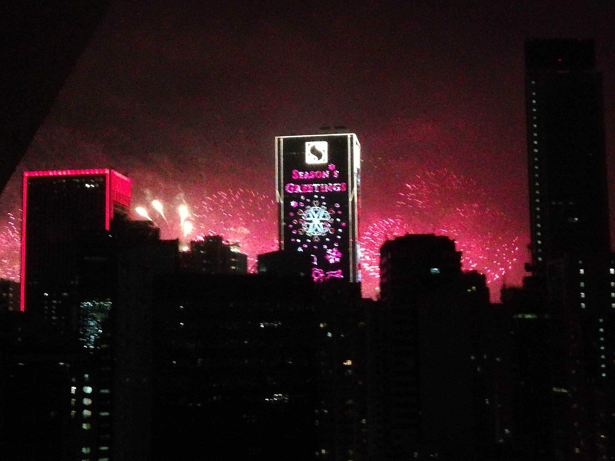 View from the Room - Emperor Hotel, Hong Kong