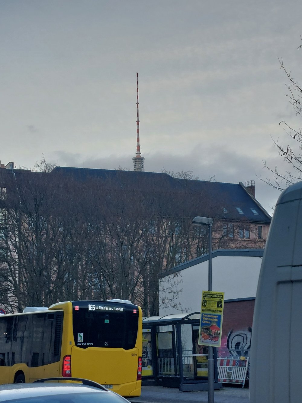 View from the bus stop