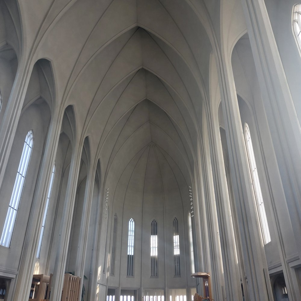 inside Church of Iceland