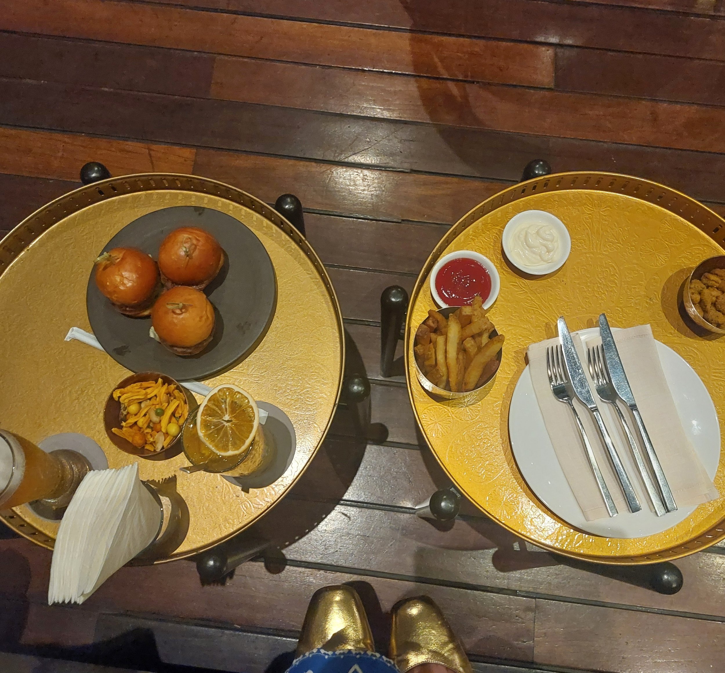 Birthday evening snacks