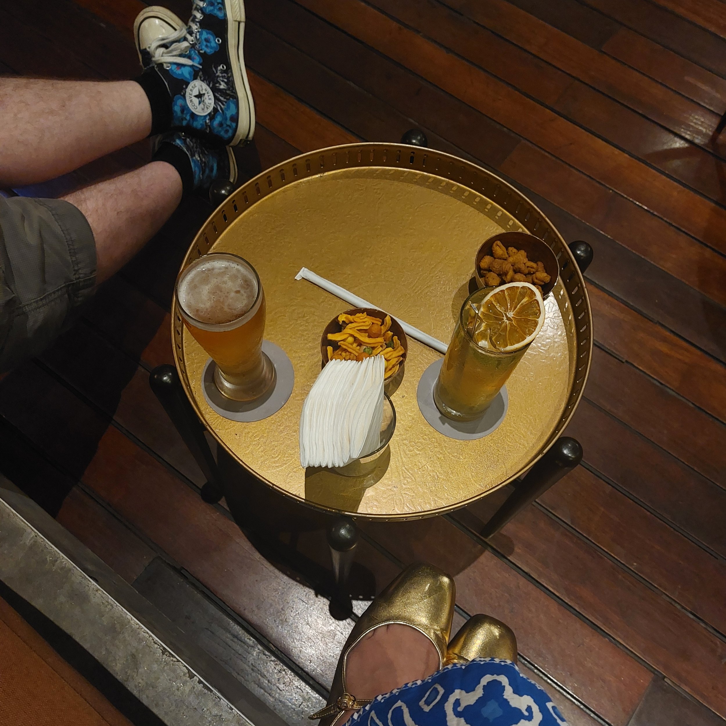 Drinks on the wellbeing floor