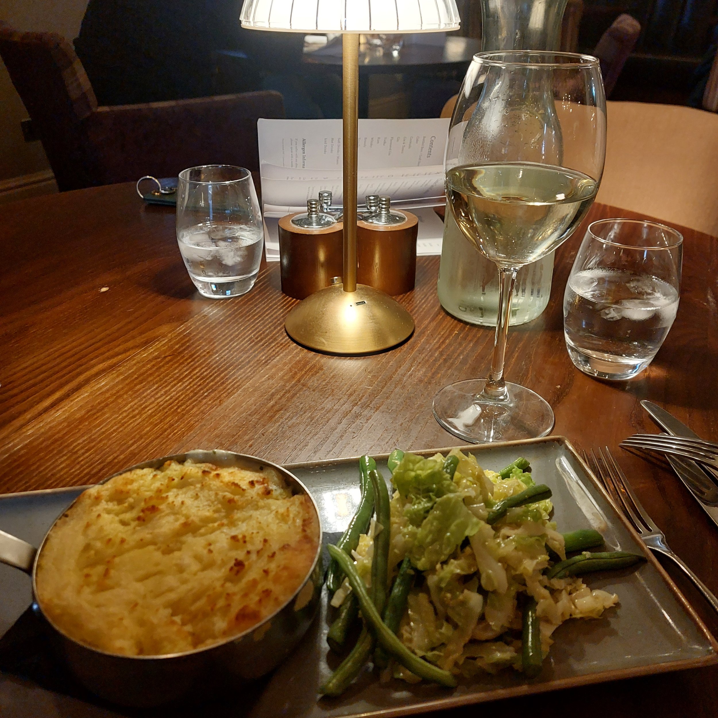 Dinner at Kings Head (Coaching Inn)