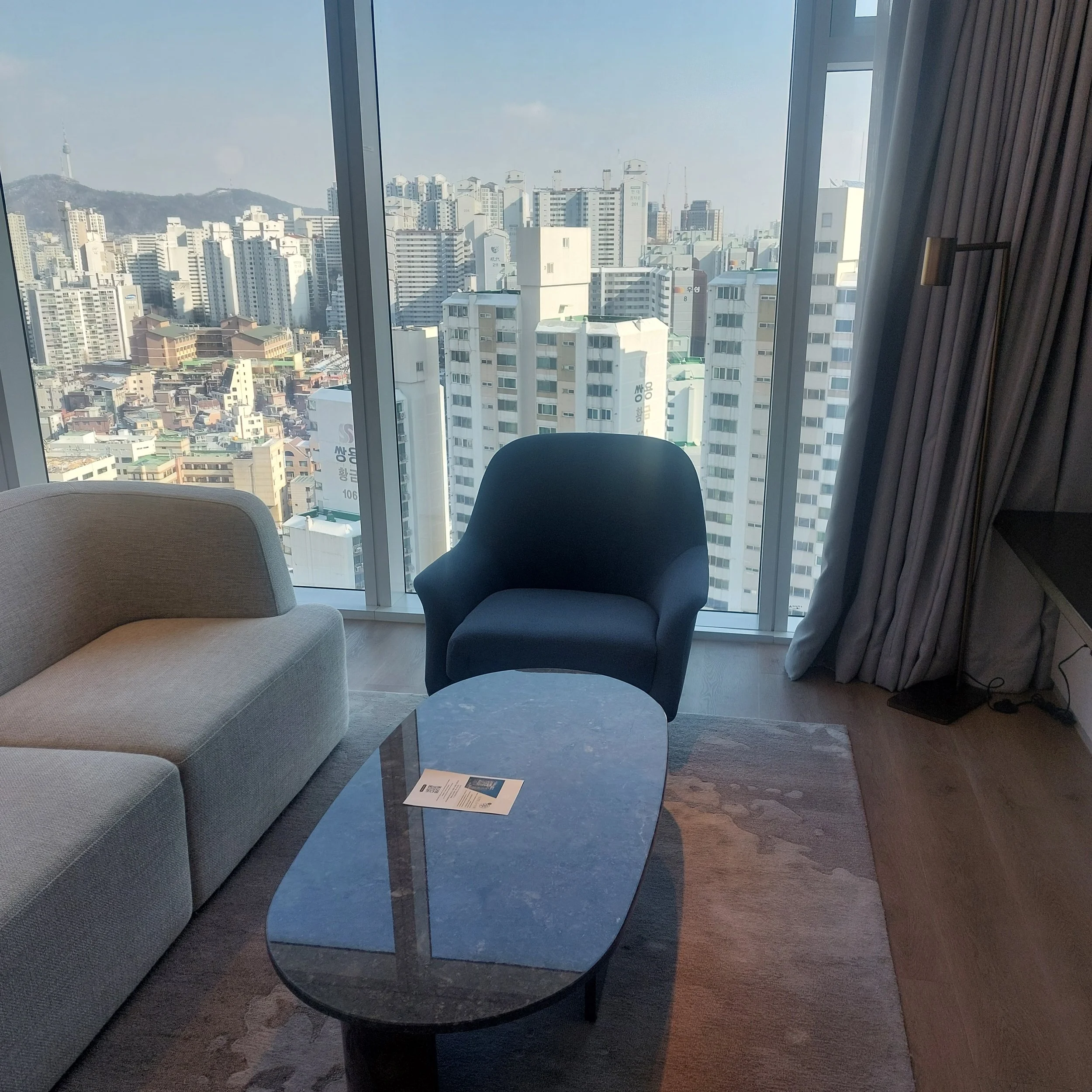 View from the Room: Hotel Naru Seoul