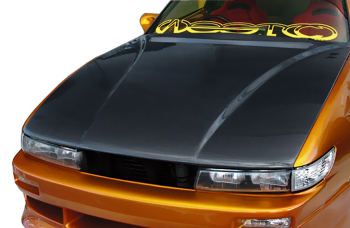 CARBON AERO BONNET - TYPE 2 - NISSAN S13 SILVIA