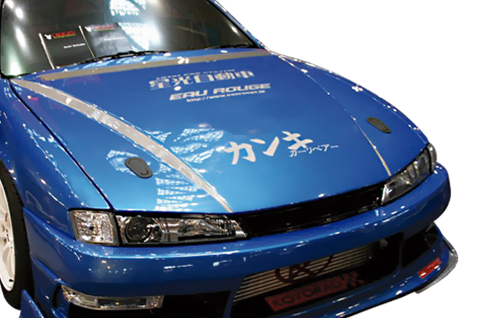 CARBON AERO BONNET - TYPE 2 - NISSAN S14 Kouki