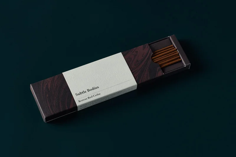 Premium Natural Korean Red Cedar Incense Sticks