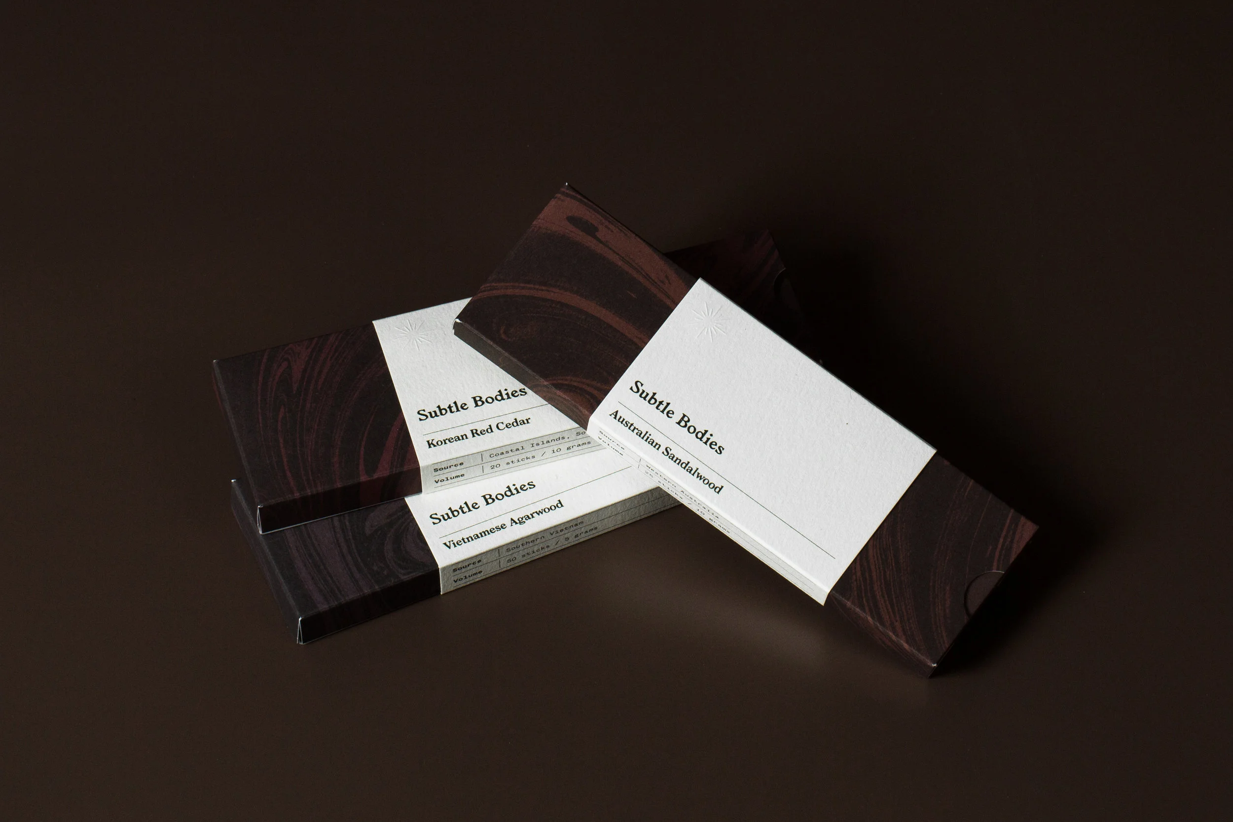 Premium Natural Sandalwood, Cedar and Agarwood Incense Sticks