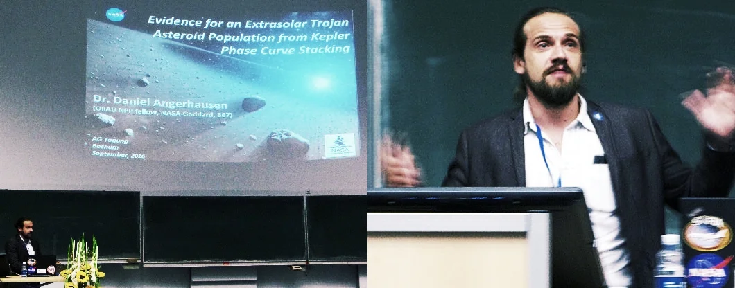 Talking "Exo-Trojans" at the annual Meeting of the German Astronomical Society