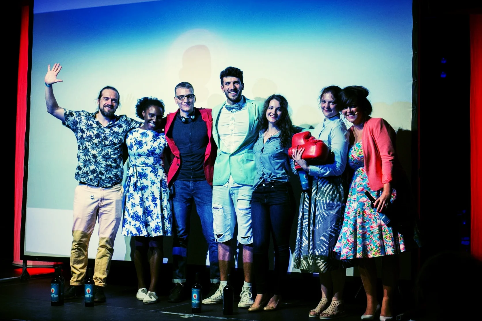 When Russians, Americans and Germans compete in SciComm: Trilateral Science Slam Berlin