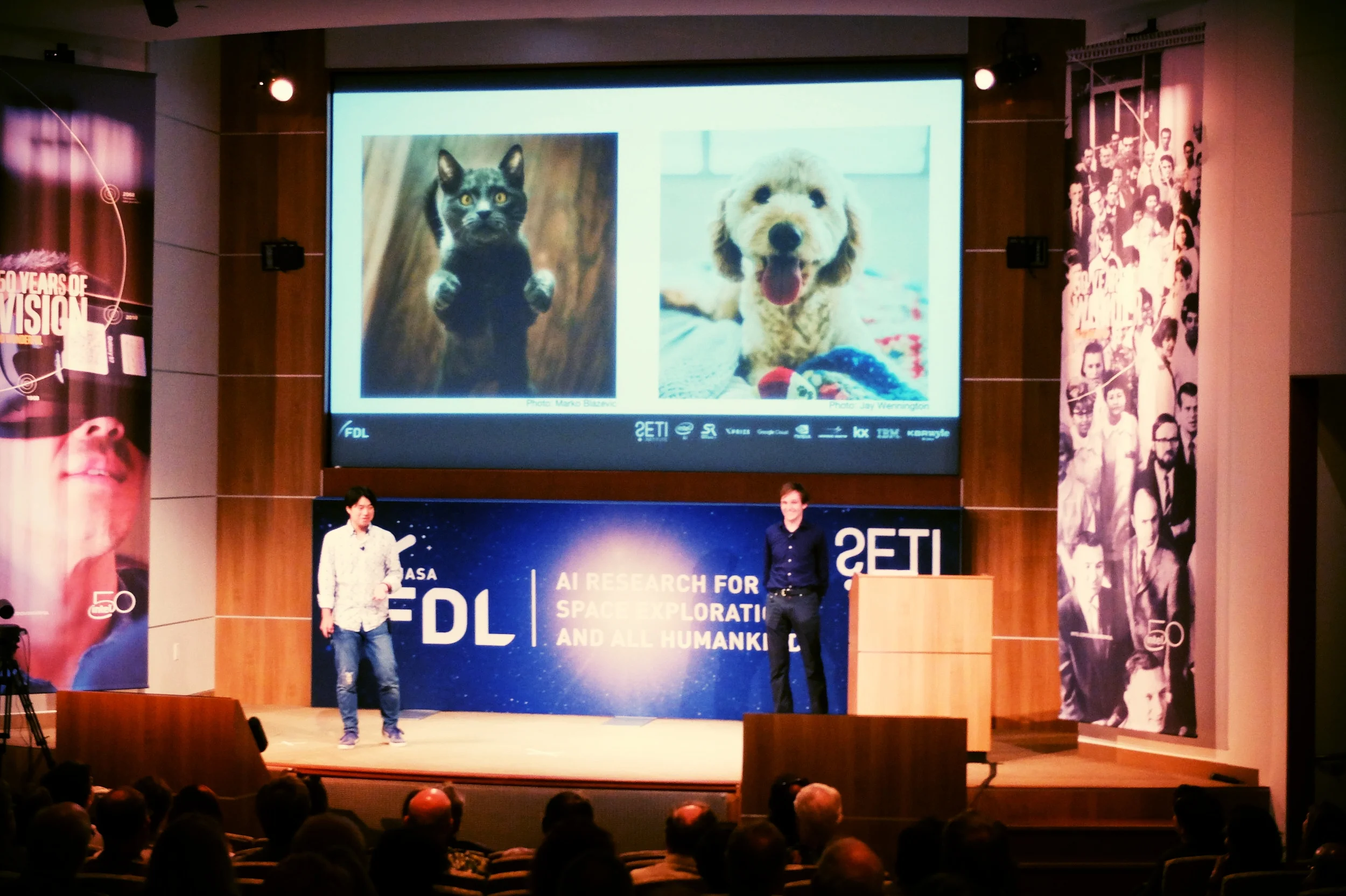 Of Cats, dogs and artificial intelligence in space - final presentations at NASA Frontier Development Lab