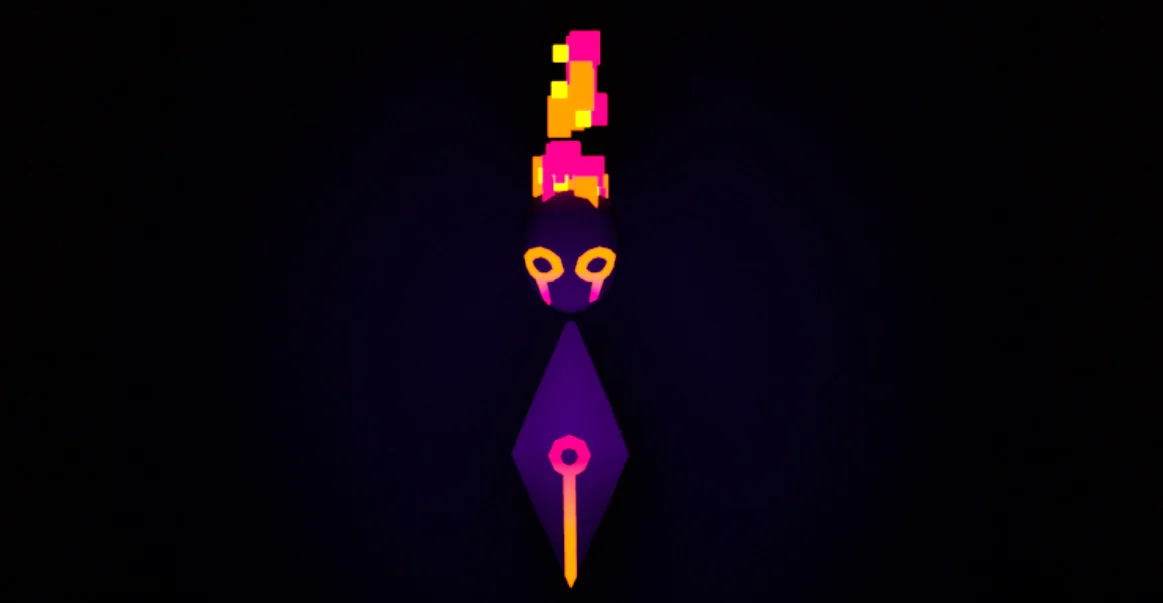 Gitch 3D render