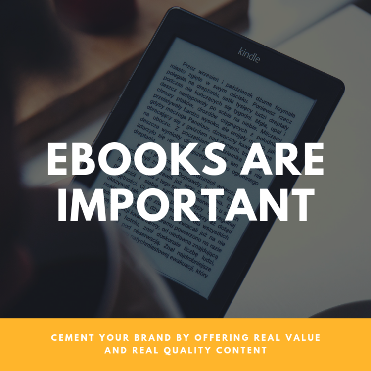 ebooks Are Important Part of Every Content Marketing Strategy