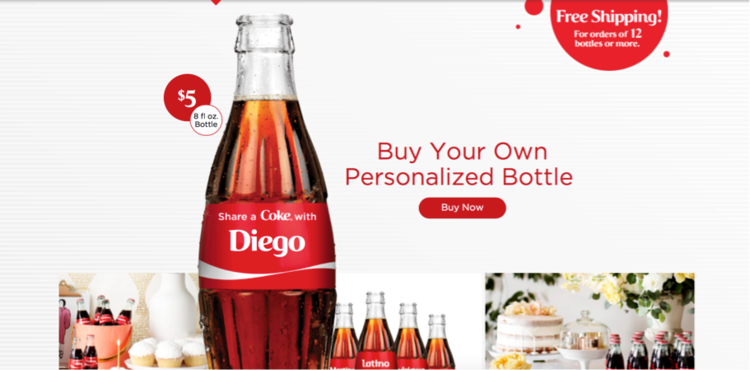 Coke Value Proposition with Valuable Content