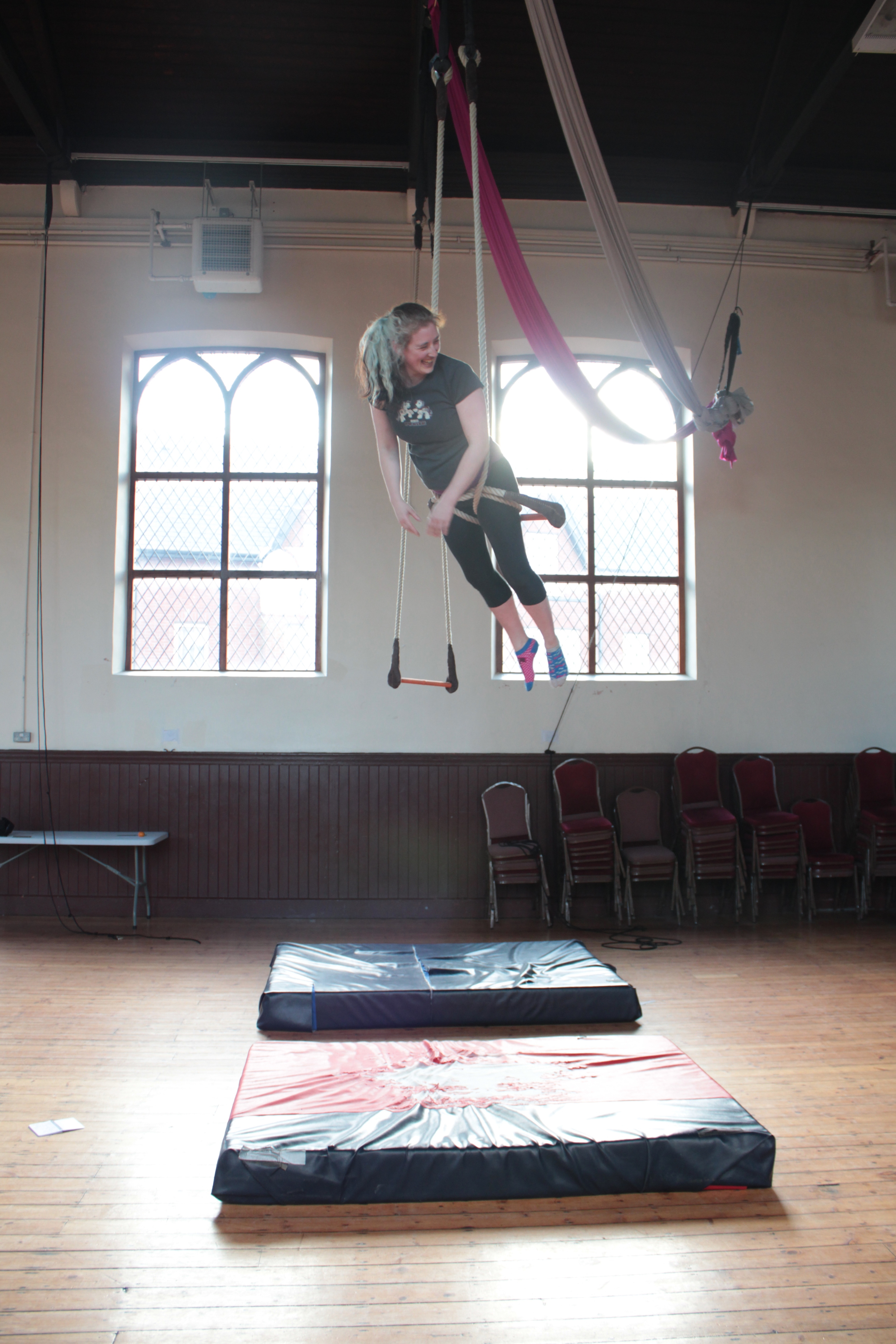 Bernard Bru (AUS/ FR), Static Trapeze Workshop: July 2016