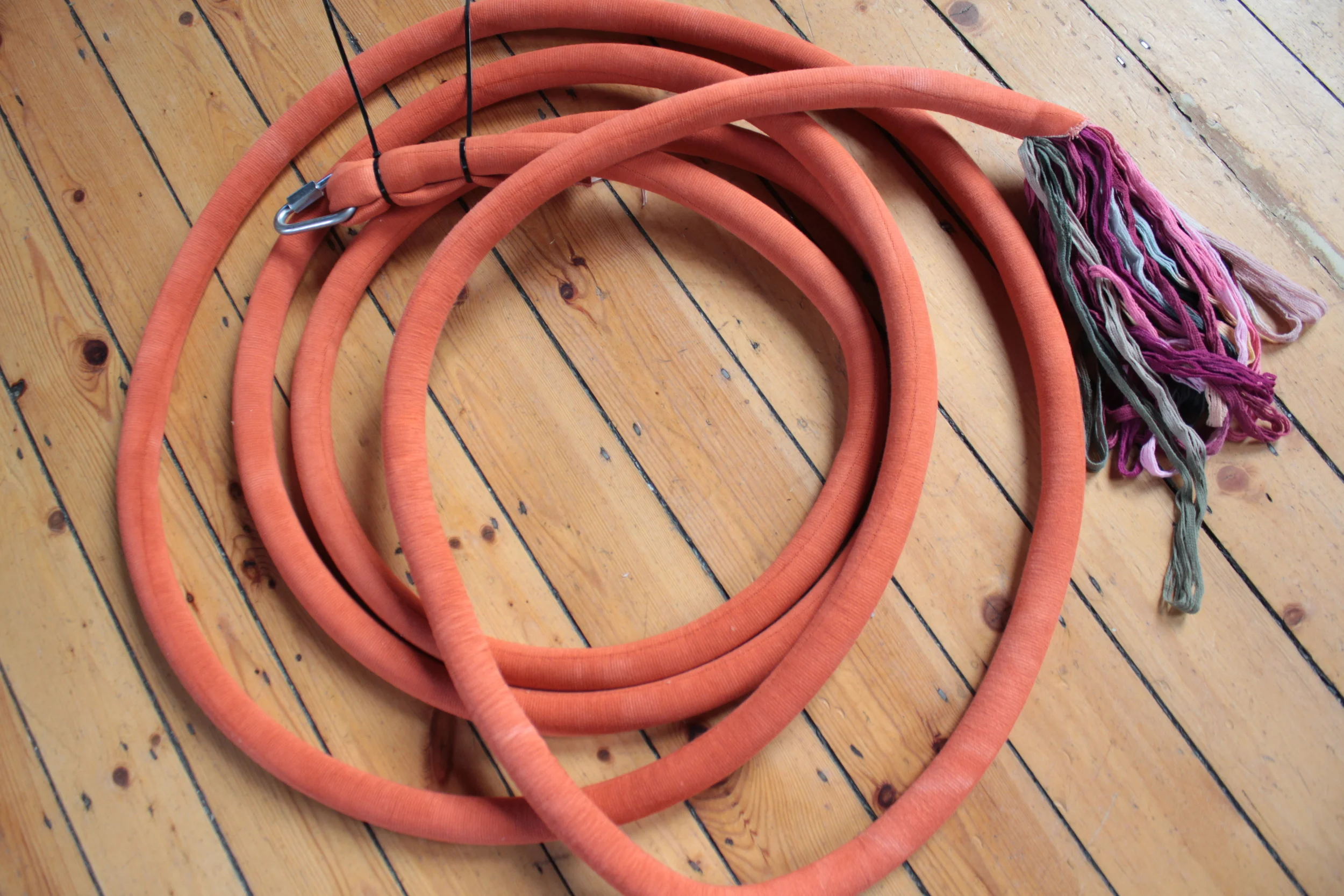 Bernard Bru (AUS/ FR), Building Trapeze & Rope workshops, July 2016